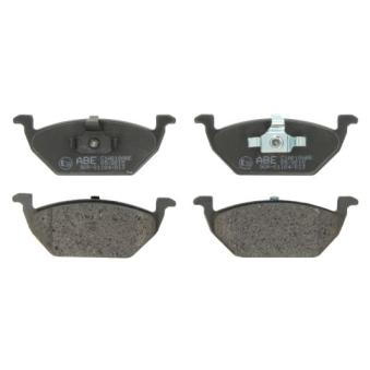 Jeu de 4 plaquettes de frein avant ABE C1A018ABE pour NISSAN PRIMERA e iV - 83cv