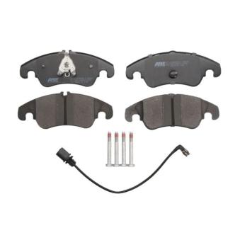 Jeu de 4 plaquettes de frein avant ABE OEM 8K0698151E Jeu de 4 plaquettes de frein avant ABE OEM 8K0698151E