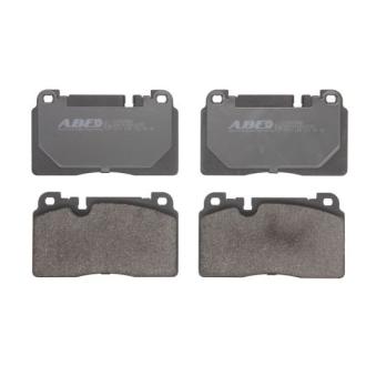 Jeu de 4 plaquettes de frein avant ABE C1A055ABE pour MINI MINI 2.0 - 252cv