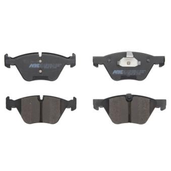 Jeu de 4 plaquettes de frein avant ABE OEM 34112288879