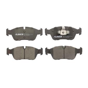 Jeu de 4 plaquettes de frein avant ABE [C1B022ABE]