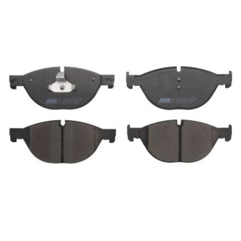 Jeu de 4 plaquettes de frein avant ABE OEM 34116775322