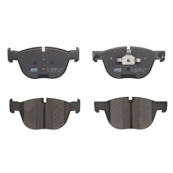 Jeu de 4 plaquettes de frein avant ABE OEM 34116778403