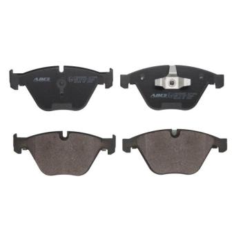 Jeu de 4 plaquettes de frein avant ABE [C1B026ABE]