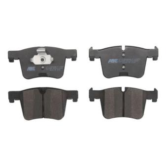 Jeu de 4 plaquettes de frein avant ABE OEM 34112464194