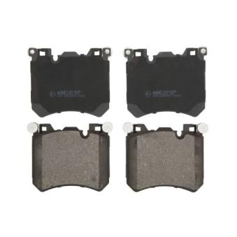 Jeu de 4 plaquettes de frein avant ABE OEM 34116793643 Jeu de 4 plaquettes de frein avant ABE OEM 34116793643