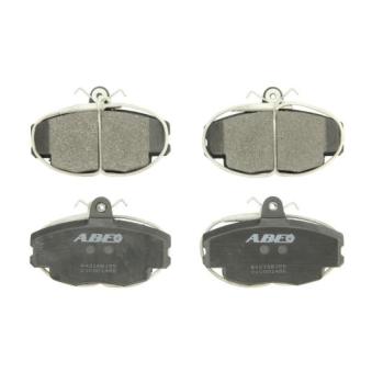 Jeu de 4 plaquettes de frein avant ABE [C1C001ABE]