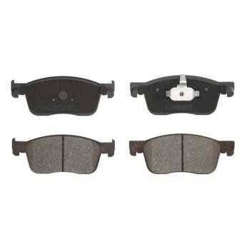 Jeu de 4 plaquettes de frein avant ABE [C1C066ABE]