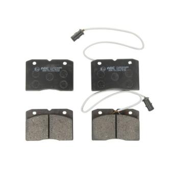 Jeu de 4 plaquettes de frein avant ABE OEM 9940082