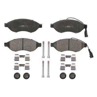 Jeu de 4 plaquettes de frein avant ABE C1F057ABE pour MERCEDES-BENZ KOMBI 2.2 BlueHDi 120 - 120cv