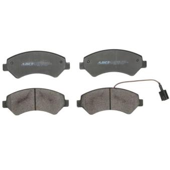 Jeu de 4 plaquettes de frein avant ABE C1F058ABE pour MERCEDES-BENZ KOMBI 2.2 BlueHDi 120 - 120cv
