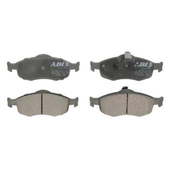 Jeu de 4 plaquettes de frein avant ABE C1G029ABE pour FORD MONDEO 2.0 i 16V 4x4 - 132cv