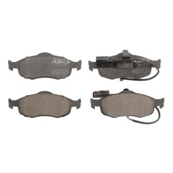 Jeu de 4 plaquettes de frein avant ABE C1G030ABE pour FORD MONDEO 2.0 i 16V 4x4 - 132cv