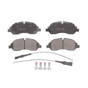 Jeu de 4 plaquettes de frein avant ABE C1G070ABE pour VOLVO C70 2.0 EcoBlue mHEV - 130cv