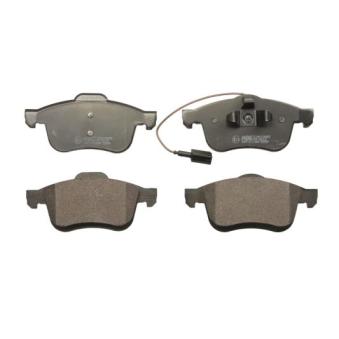 Jeu de 4 plaquettes de frein avant ABE C1H018ABE pour OPEL COMBO 1.3 CDTI - 80cv