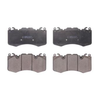 Jeu de 4 plaquettes de frein avant ABE OEM LR016684