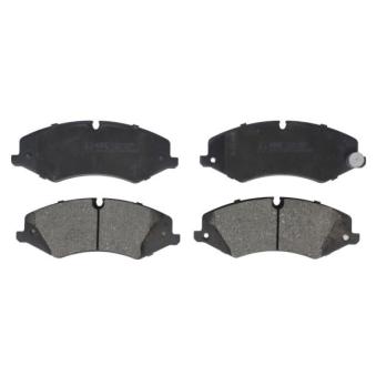 Jeu de 4 plaquettes de frein avant ABE OEM LR016684