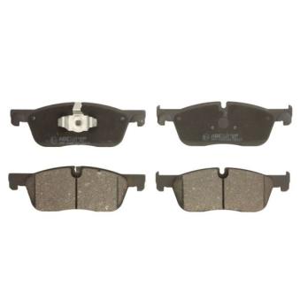 Jeu de 4 plaquettes de frein avant ABE OEM LR090689