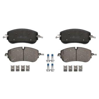 Jeu de 4 plaquettes de frein avant ABE C1J005ABE pour JAGUAR E-PACE 2.0 D200 MHEV AWD - 204cv