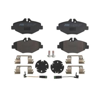 Jeu de 4 plaquettes de frein avant ABE OEM A004420872041