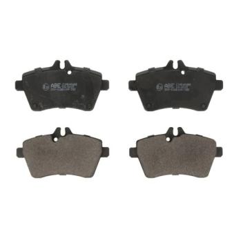 Jeu de 4 plaquettes de frein avant ABE [C1M040ABE]