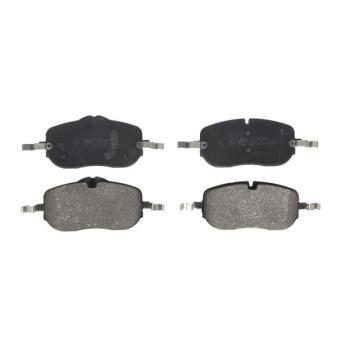 Jeu de 4 plaquettes de frein avant ABE C1M078ABE pour MERCEDES-BENZ CLASSE C C 180 - 170cv