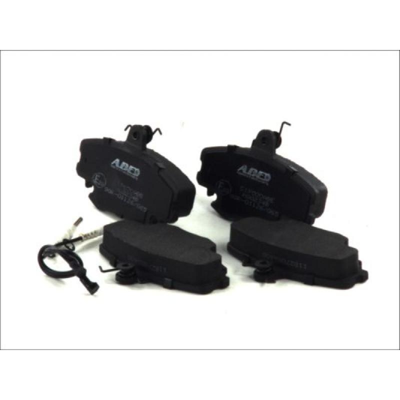 Jeu de 4 plaquettes de frein avant ABE C1P000ABE - Visuel 1