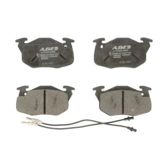 Jeu de 4 plaquettes de frein avant ABE C1P005ABE pour NISSAN NV300 1.4 CJ - 75cv