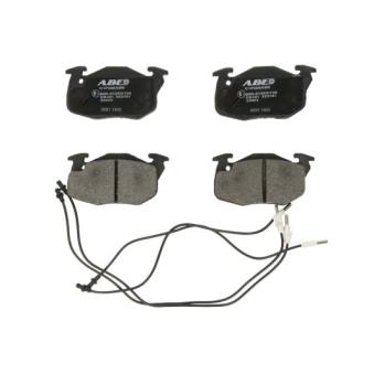 Jeu de 4 plaquettes de frein avant ABE C1P006ABE pour NISSAN NV300 1.4 CJ - 75cv