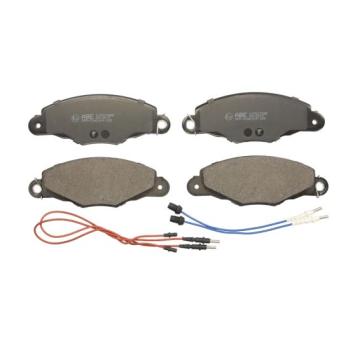 Jeu de 4 plaquettes de frein avant ABE [C1P027ABE]