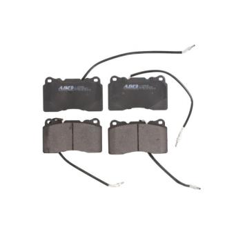 Jeu de 4 plaquettes de frein avant ABE [C1P052ABE]