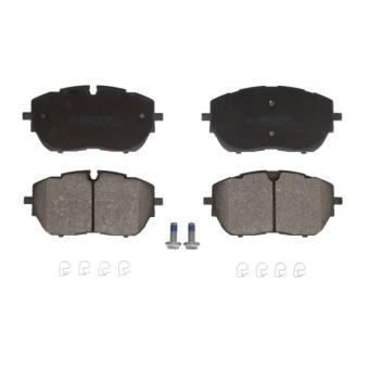 Jeu de 4 plaquettes de frein avant ABE C1P055ABE pour PEUGEOT 508 2.0 BlueHDI 180 - 177cv