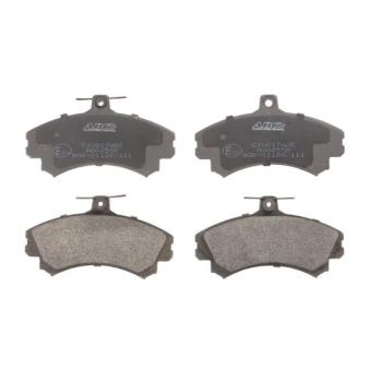 Jeu de 4 plaquettes de frein avant ABE [C1V017ABE]