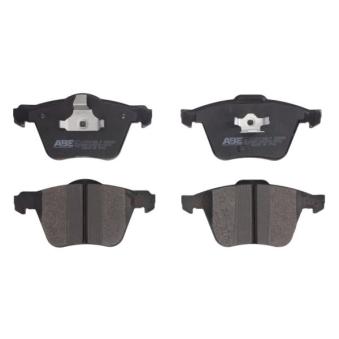 Jeu de 4 plaquettes de frein avant ABE OEM 30769125