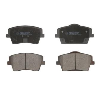 Jeu de 4 plaquettes de frein avant ABE OEM 32276932