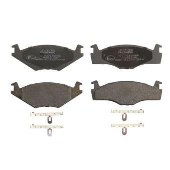 Jeu de 4 plaquettes de frein avant ABE C1W010ABE pour BMW Série 3 1.6 - 110cv