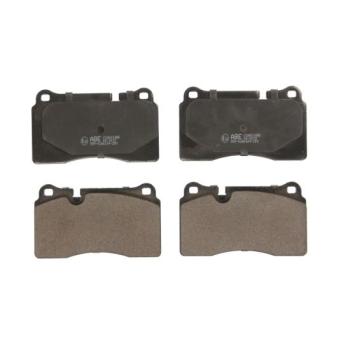 Jeu de 4 plaquettes de frein avant ABE [C1W061ABE]