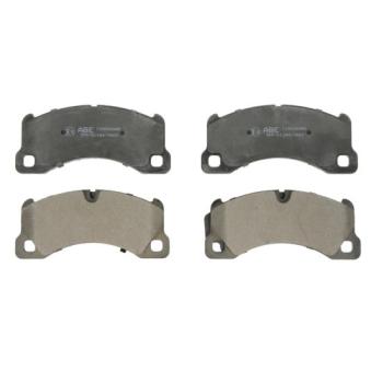 Jeu de 4 plaquettes de frein avant ABE C1W066ABE pour MINI MINI 2.0 - 252cv