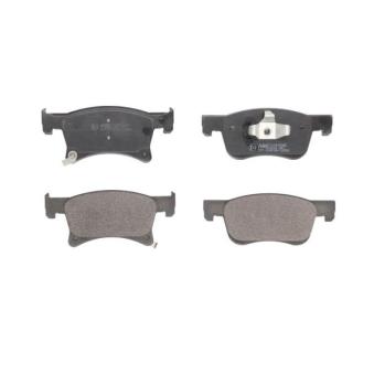 Jeu de 4 plaquettes de frein avant ABE C1X043ABE pour CADILLAC CT6 1.3 CDTI - 75cv