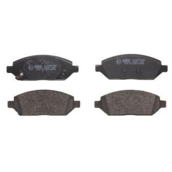 Jeu de 4 plaquettes de frein avant ABE OEM 42439338