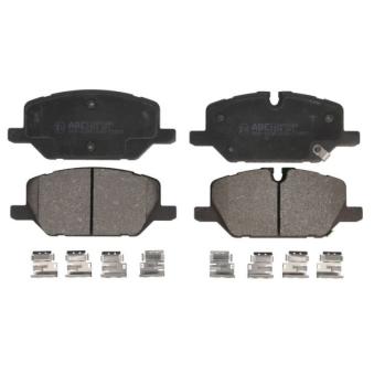 Jeu de 4 plaquettes de frein avant ABE C1X052ABE pour OPEL INSIGNIA 2.0 GSi 4x4 - 230cv