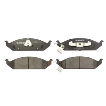 Jeu de 4 plaquettes de frein avant ABE [C1Y020ABE]
