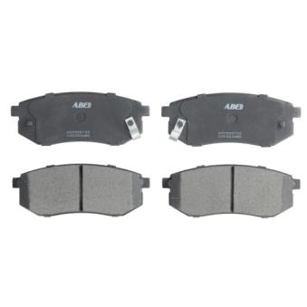 Jeu de 4 plaquettes de frein arrière ABE OEM 58302M2A00