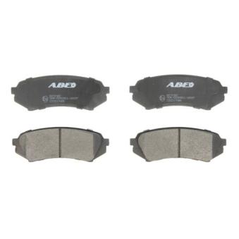 Jeu de 4 plaquettes de frein arrière ABE C22017ABE pour LEXUS LX 470 - 231cv