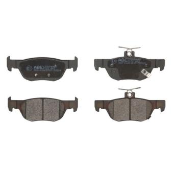 Jeu de 4 plaquettes de frein arrière ABE C23024ABE pour MAZDA MX-30 e-SKYAKTIV R-EV - 170cv