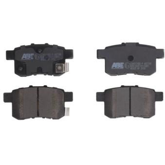 Jeu de 4 plaquettes de frein arrière ABE OEM 43022TA0A00