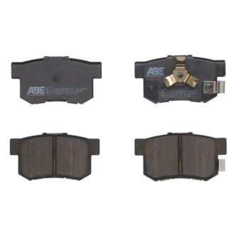 Jeu de 4 plaquettes de frein arrière ABE OEM 43022SP0010