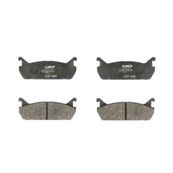 Jeu de 4 plaquettes de frein arrière ABE C26001ABE pour MERCEDES-BENZ CLASSE G 1.8 GT - 121cv