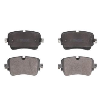 Jeu de 4 plaquettes de frein arrière ABE OEM WHT010085