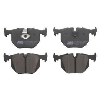 Jeu de 4 plaquettes de frein arrière ABE OEM 6761247